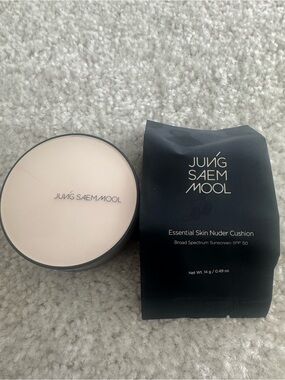 JUNGSAEMMOOL Essential Skin Nuder Cushion Foundation, Color 23 Medium Deep - NWT